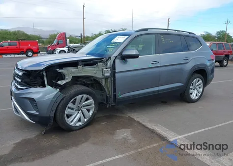 2021 Volkswagen Atlas 3.6L V6 Se W/Technology from USA, damaged, VIN 1V2WR2CA5MC601391